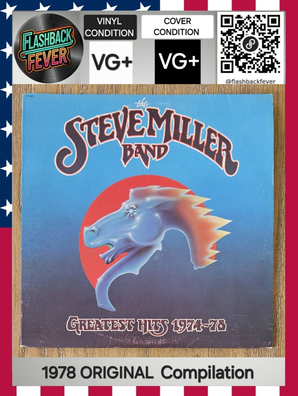 STEVE MILLER BAND•Greatest Hits 1974-78•US 1978 (#S00-11872)•Capitol